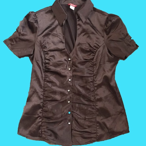 Guess Blouse women’s XL brown - Picture 4 of 4